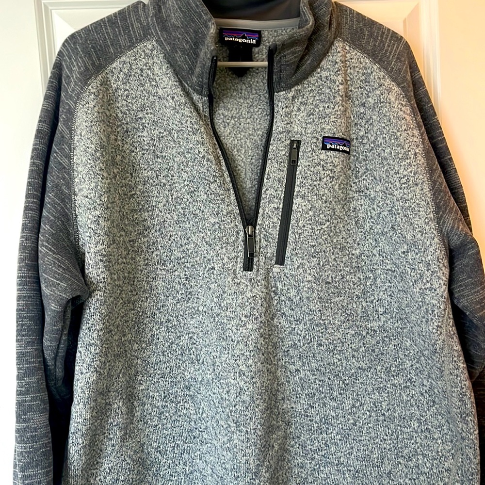 Patagonia Quarter Zip Fleece Jacket Pullover XXL. Only worn once.